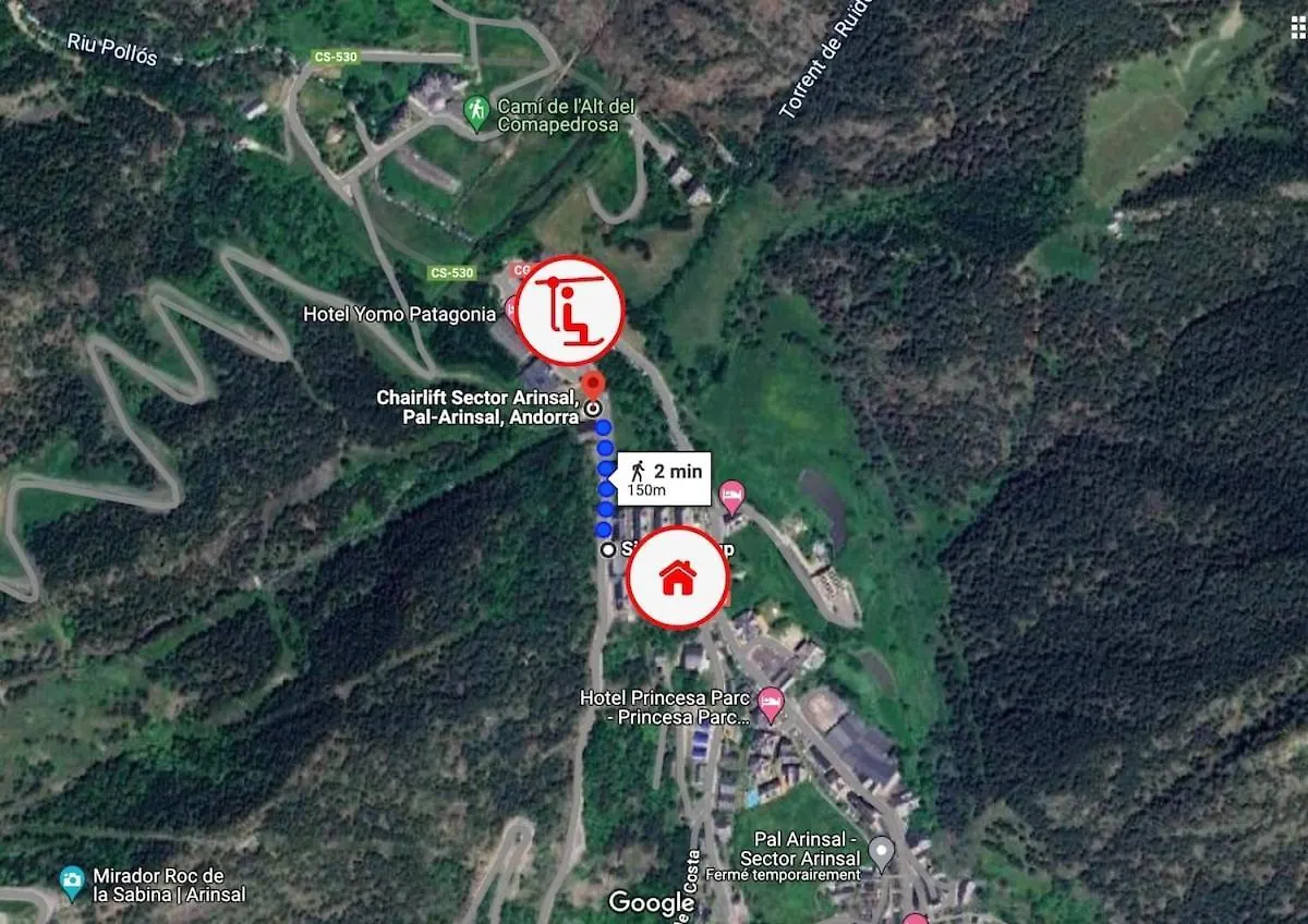 Apartmán Moderno A Pie De Pistas Arinsal 4Pax, Pk Gn